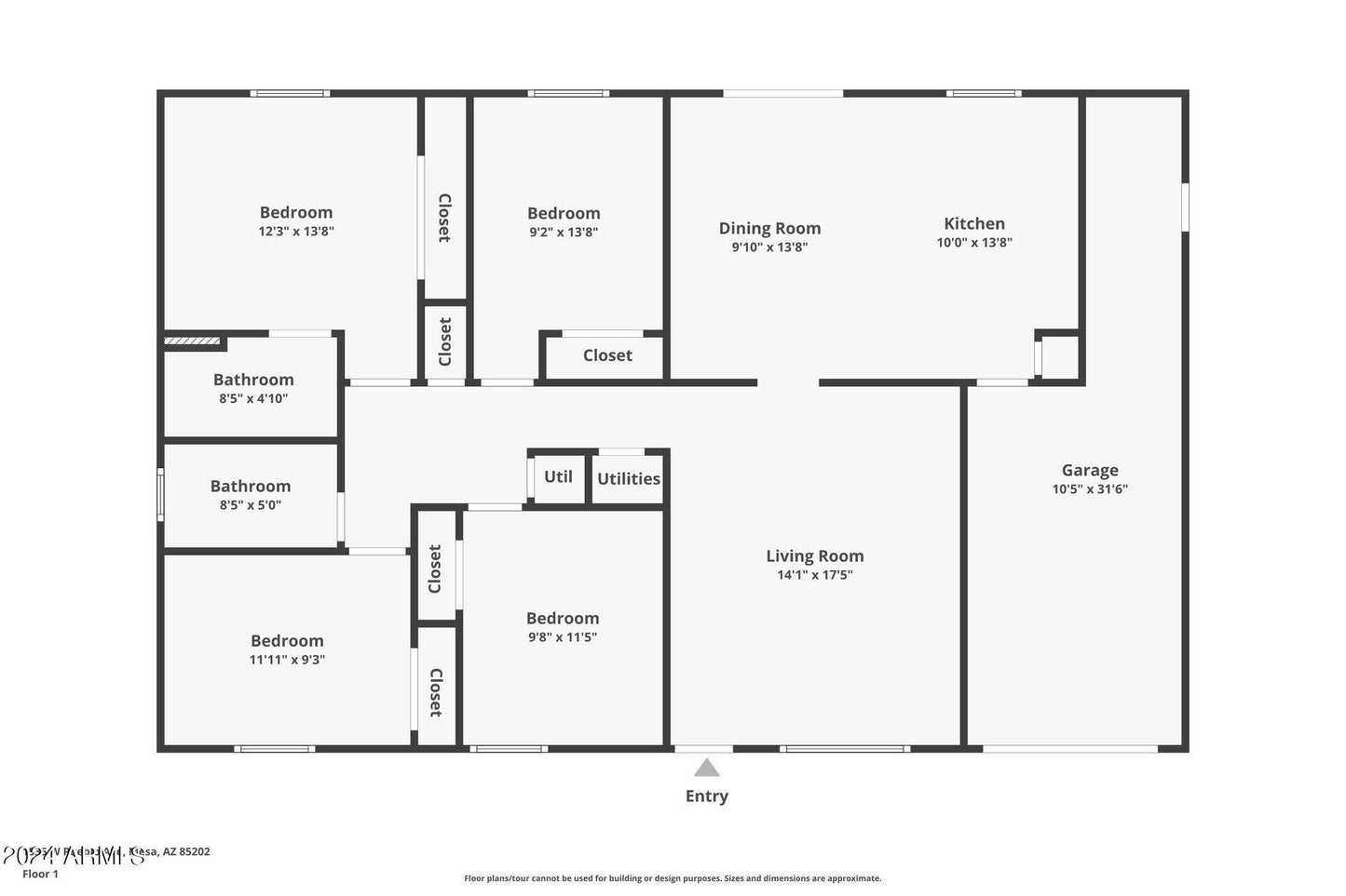 1535 W PUEBLO AVE, MESA, AZ 85202