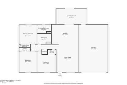 1601 W EUGIE AVE Phoenix AZ 85029 3 BED / 2 BATH $405,000 1,240 SQ. FT.